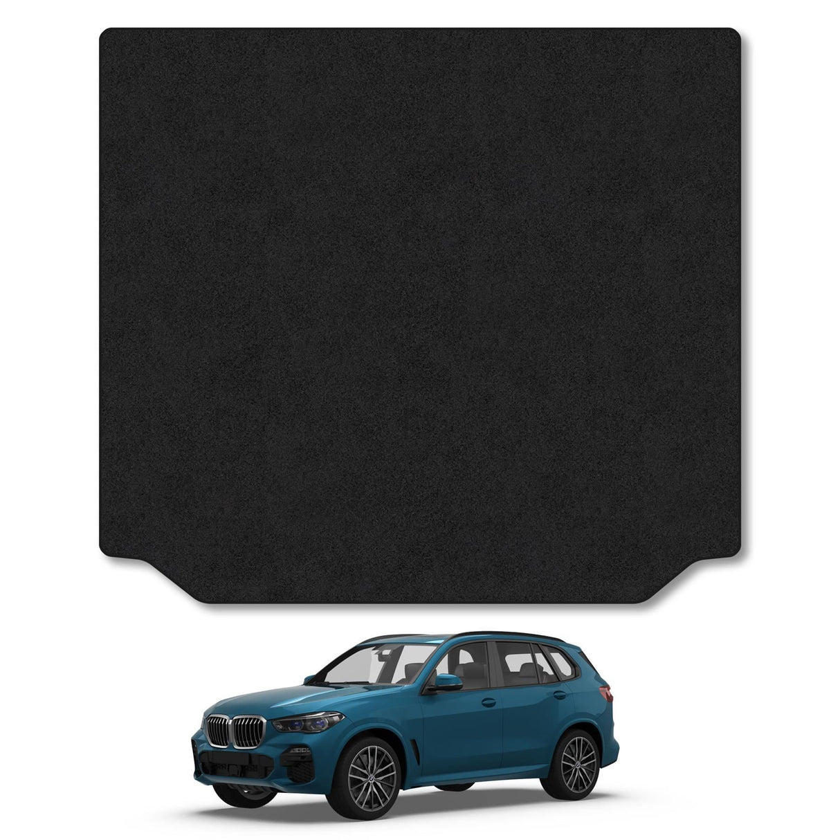 BMW X5 (2018+) Premium Tufted Carpet Boot Mat