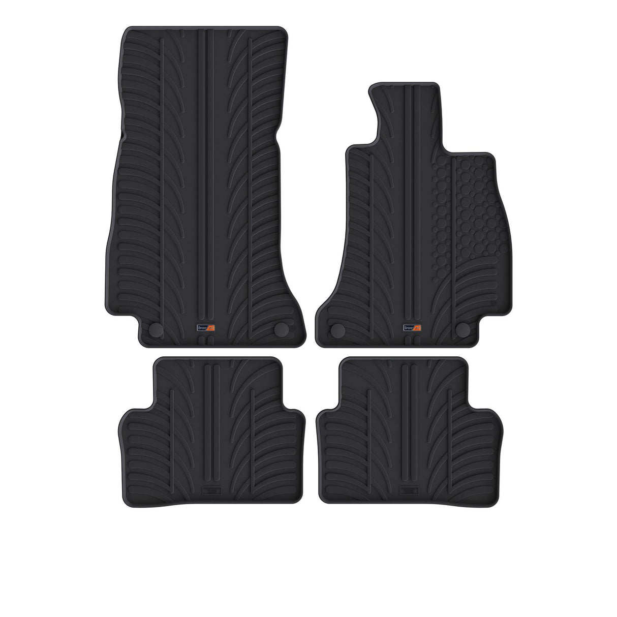 TRAVALL Mercedes E-Class Premium Rubber Car Mats (2016- )