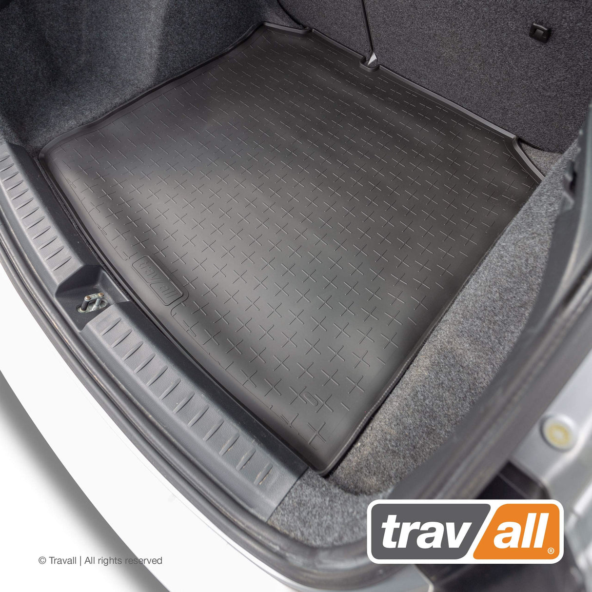 TRAVALL Seat Ibiza Premium Rubber Boot Mats Liner (2015-Onwards)