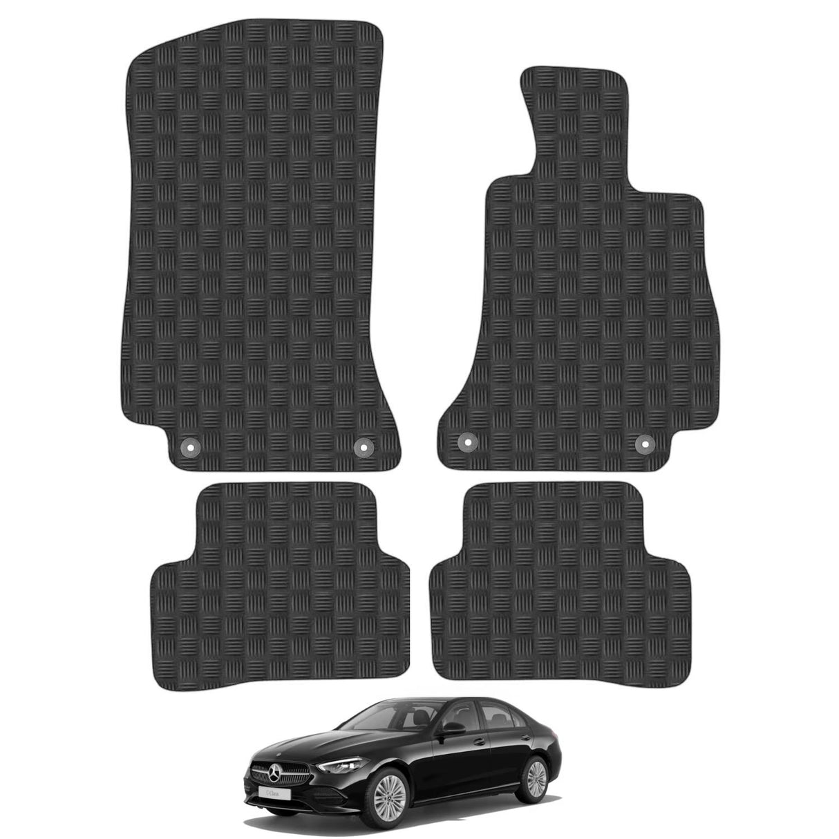 Mercedes C-Class W205/S205 Saloon/Estate Car Mats (2014-2021)