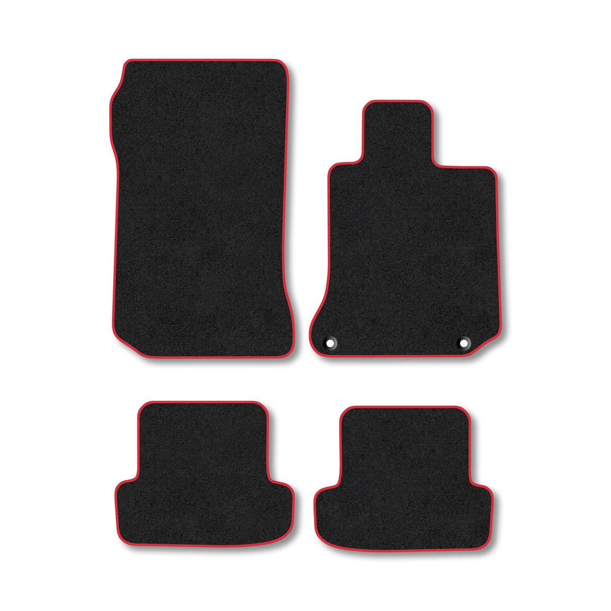 Mercedes-Benz C-Class (2011-2015) [W204] [Coupe] [Auto] Premium Tufted Carpet Car Mats