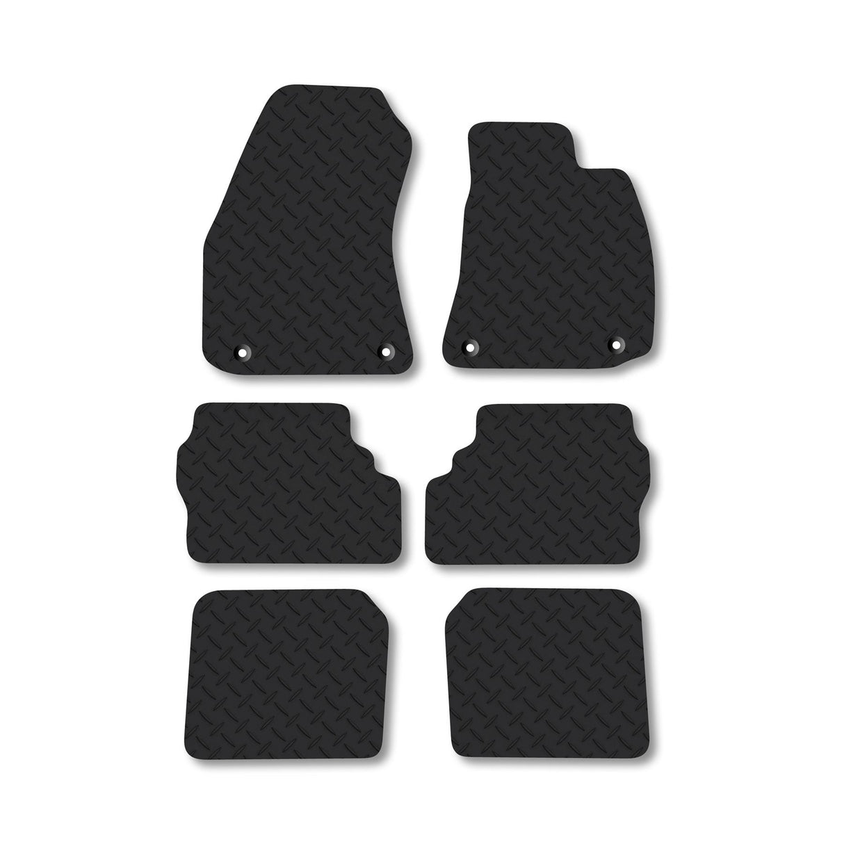 Vauxhall Zafira A (1998-2005) Heavy-Duty Rubber Car Mats
