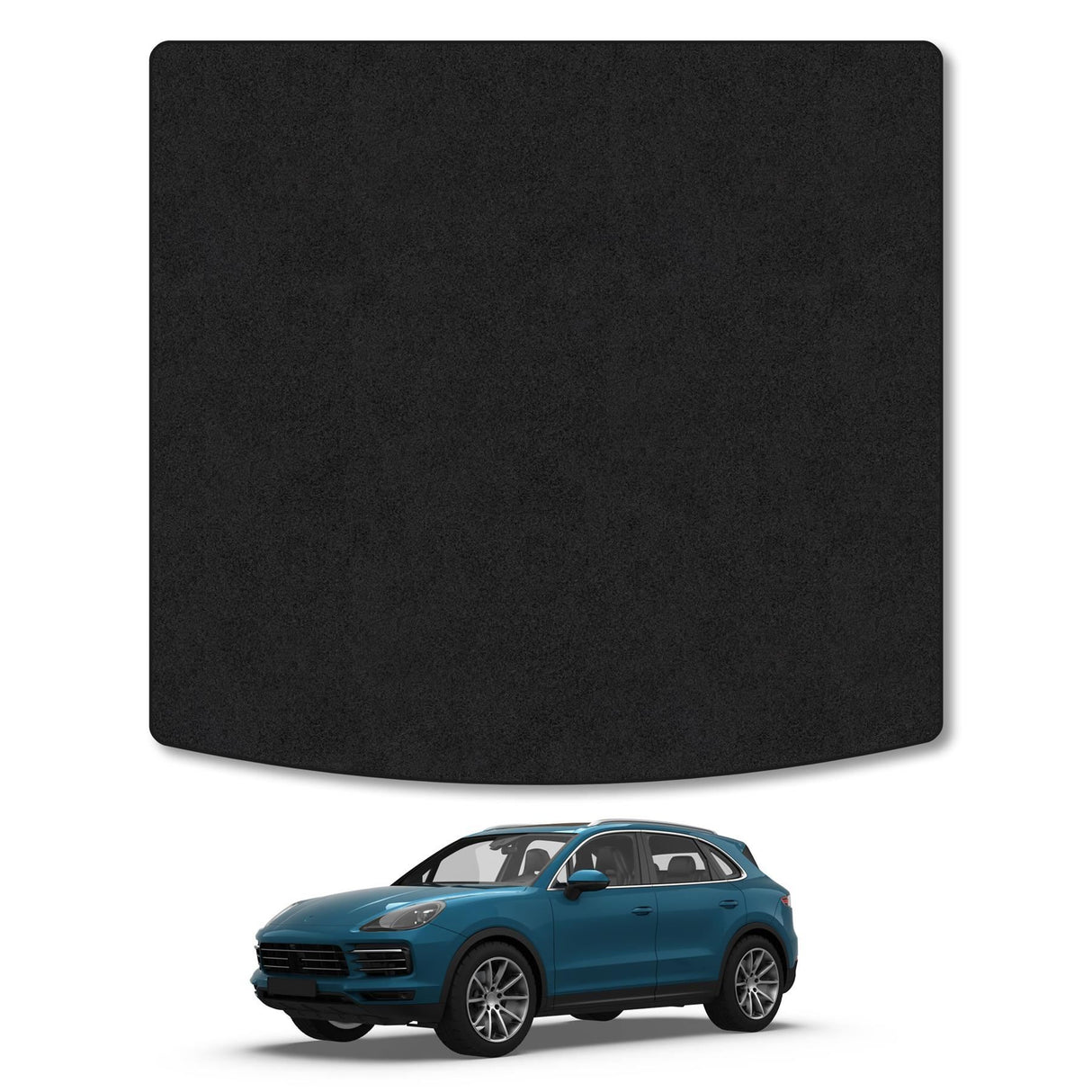 Porsche Cayenne (2017-2023) Premium Tufted Carpet Boot Mat