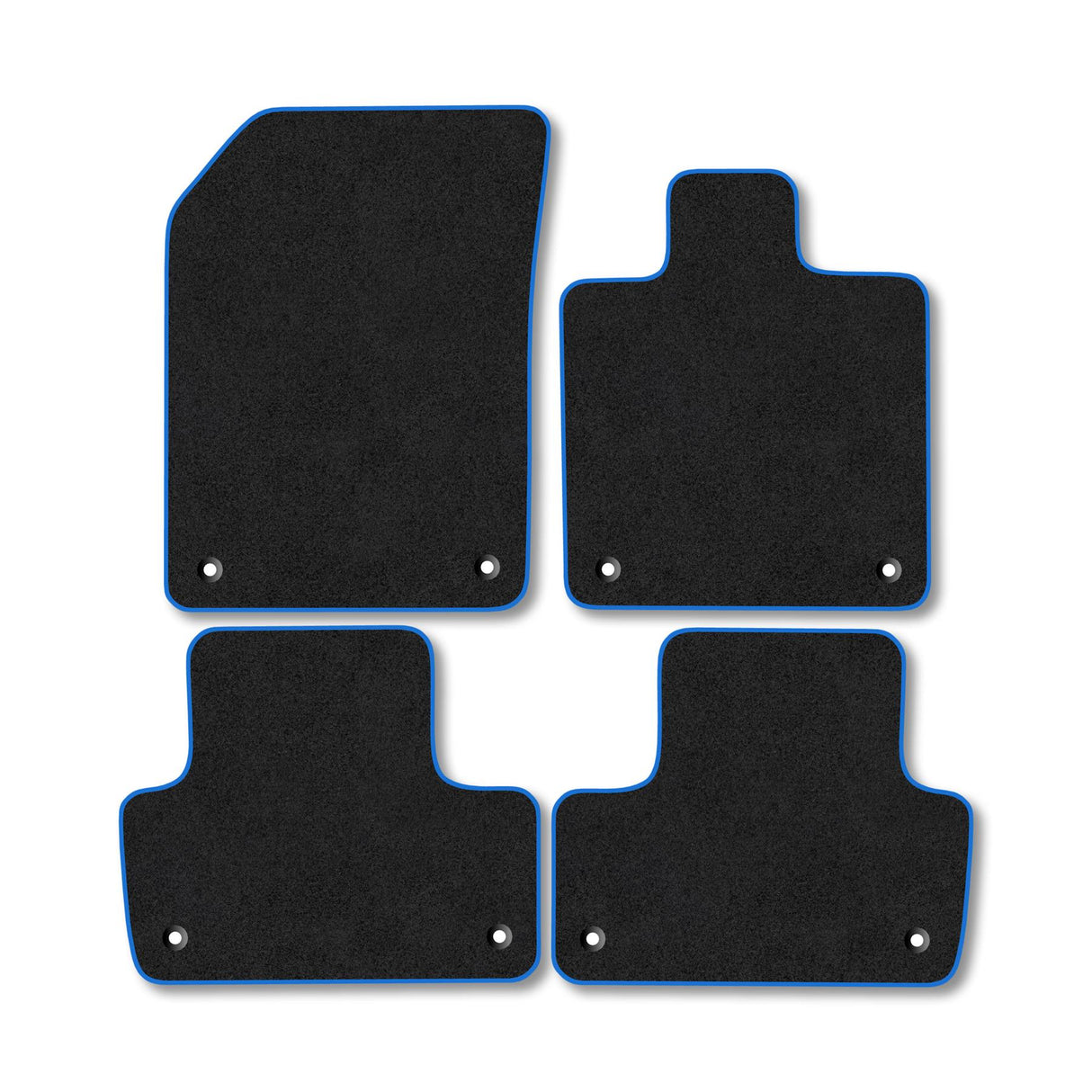 Volvo XC60 [8 Clips] (2017+) Premium Tufted Carpet Car Mats