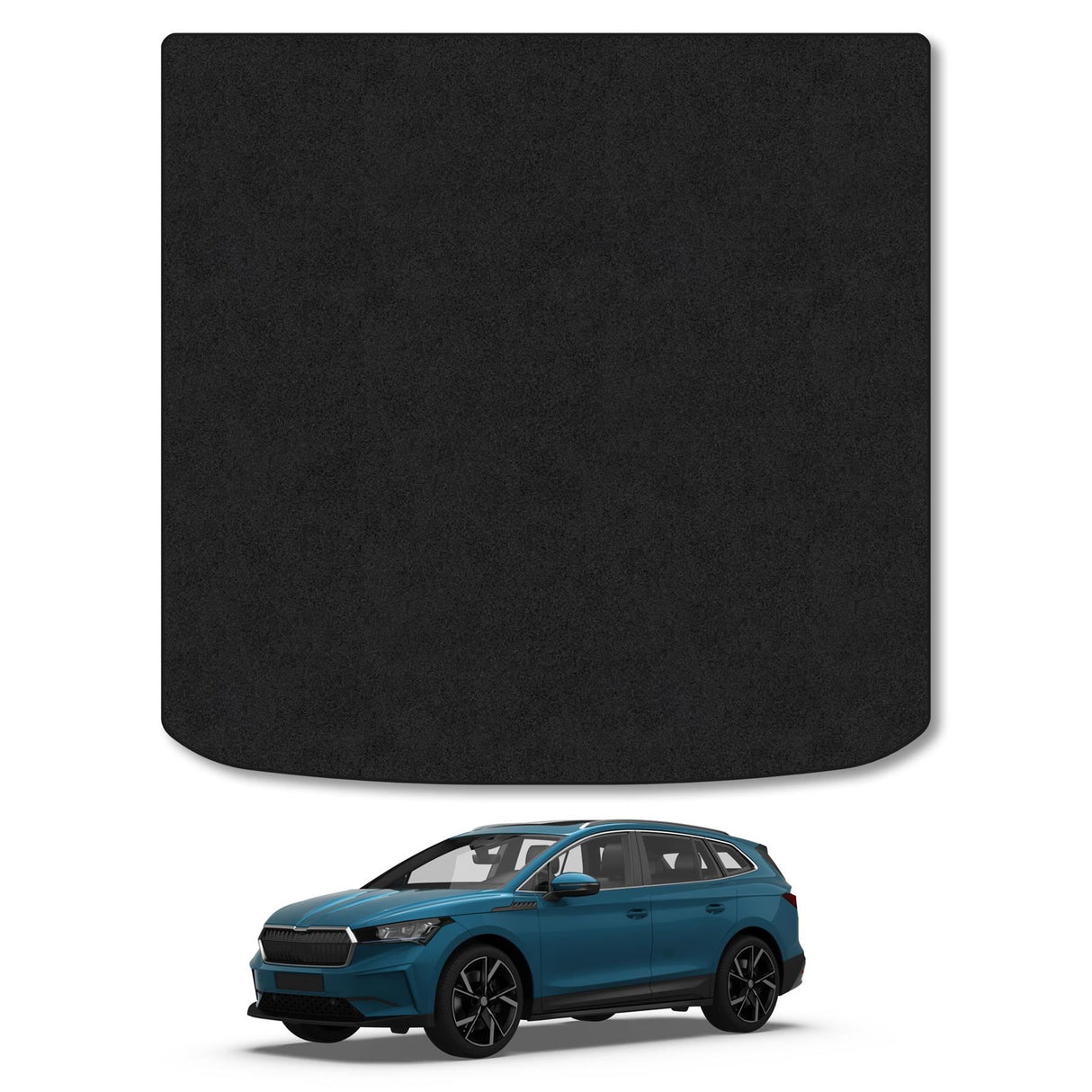 Skoda Enyaq (2021+) Premium Tufted Carpet Boot Mat