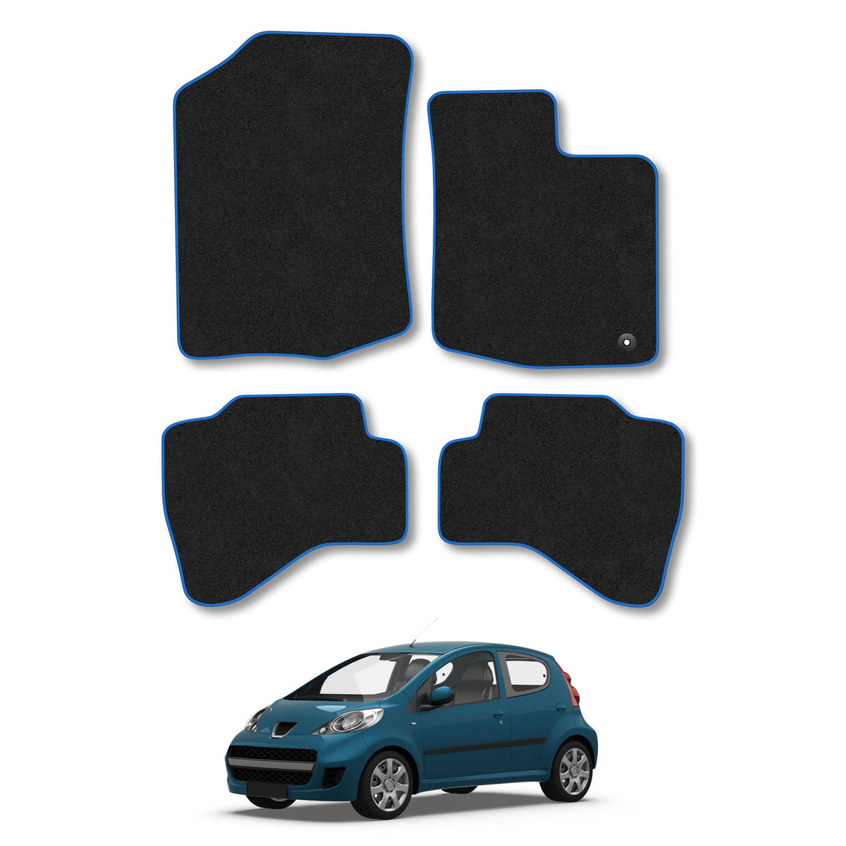 Peugeot 107 (2005-2012) Tailored Carpet Car Mats