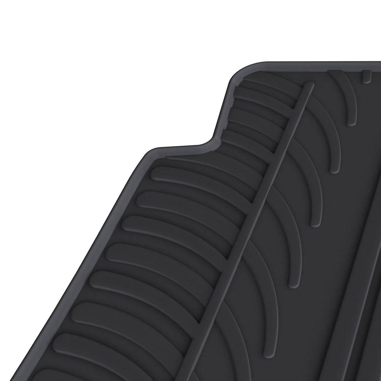 TRAVALL Kia Carens Premium Rubber Car Mats (2013-2019)