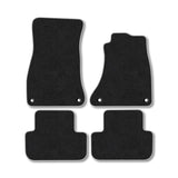 AUDI A4 (2008-2016) [WITH PASSENGER CLIPS] Premium Tufted Carpet Car Mats