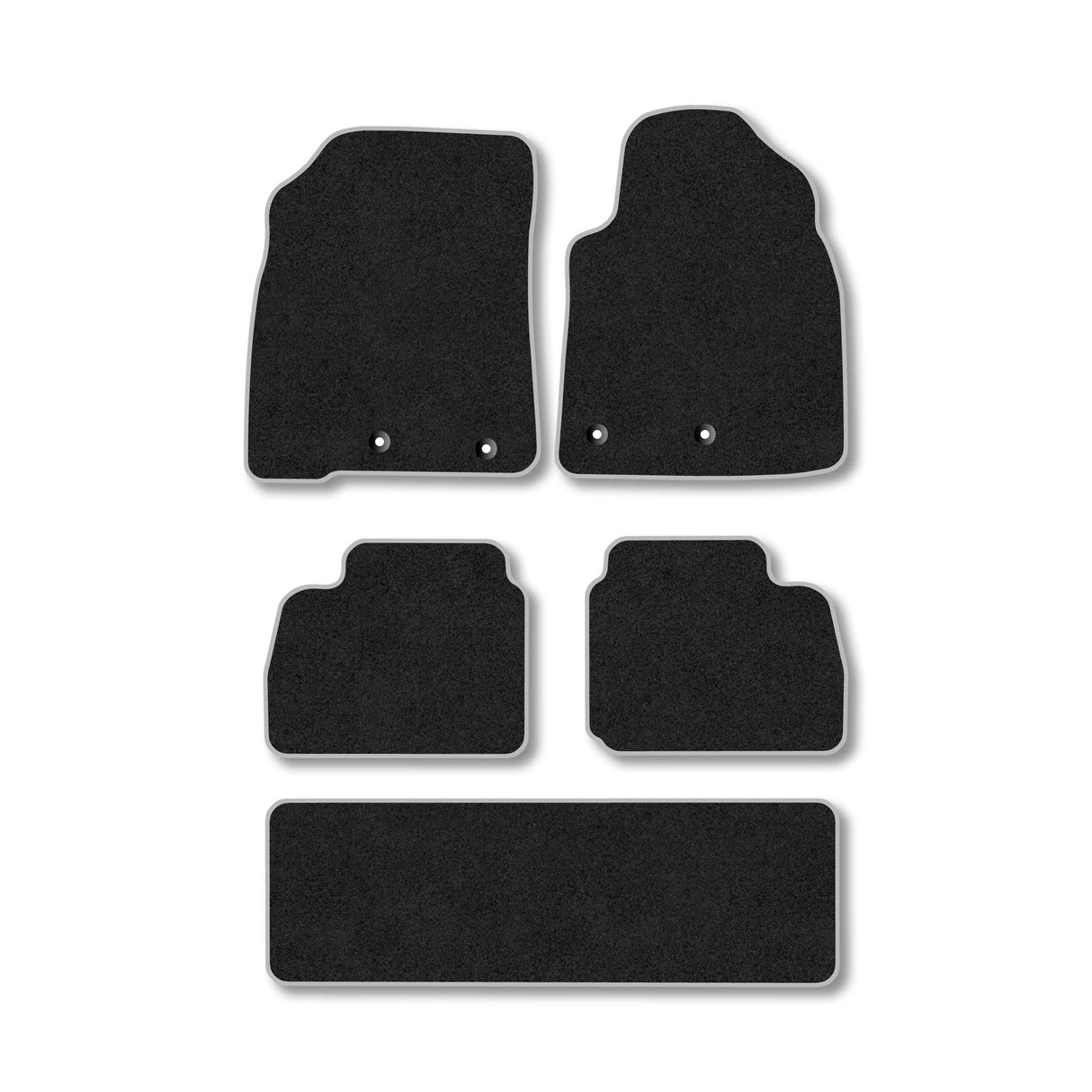 Toyota Land Cruiser (2012-2020) [V8] Premium Tufted Carpet Car Mats