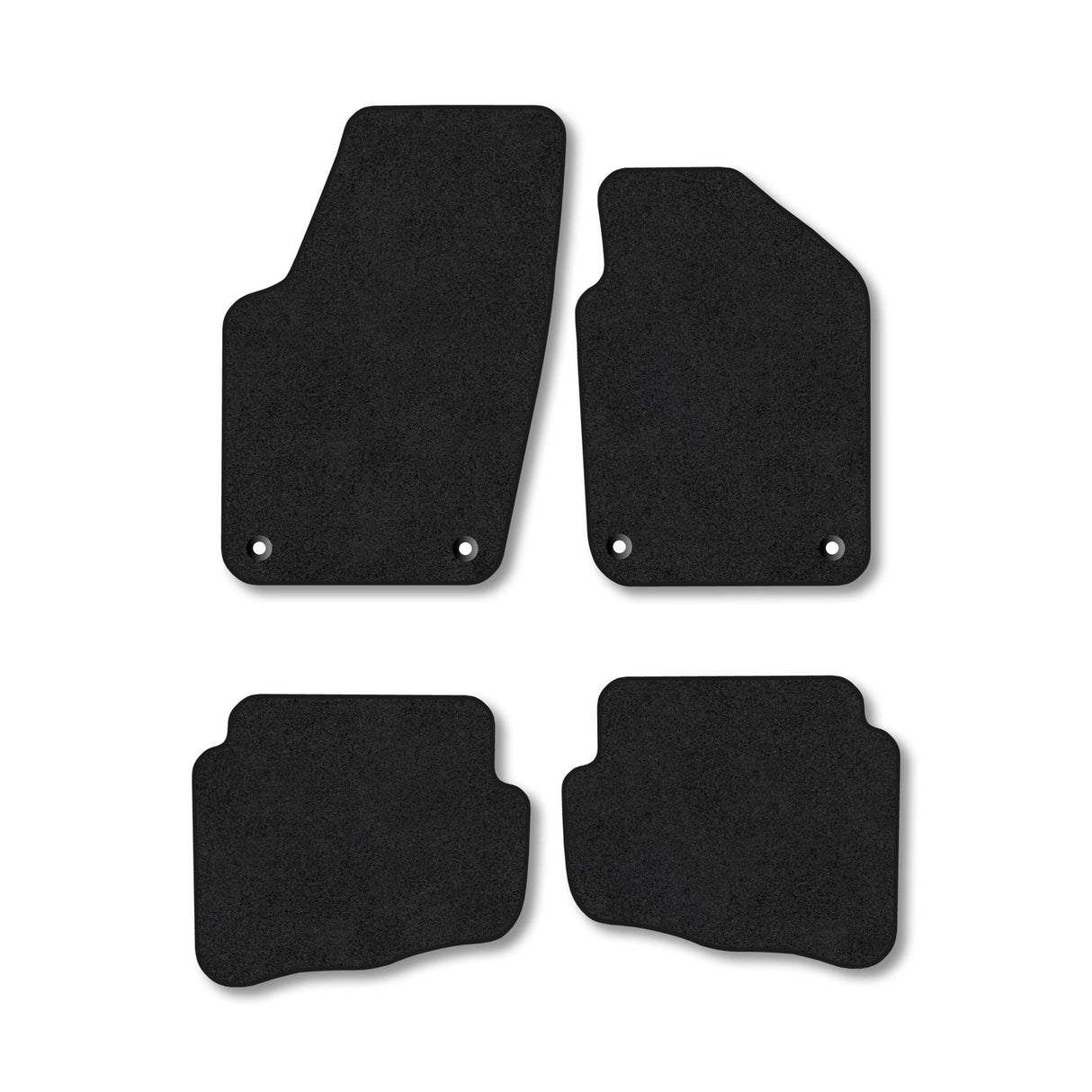VW Fox (2006-2012) Premium Tufted Carpet Car Mats
