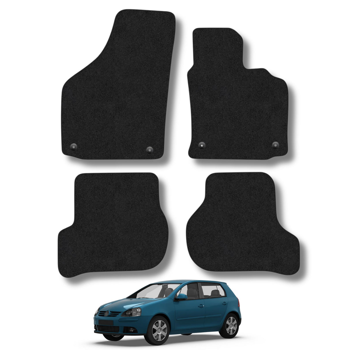 VW Golf MK5 Car Mats (2003-2008)