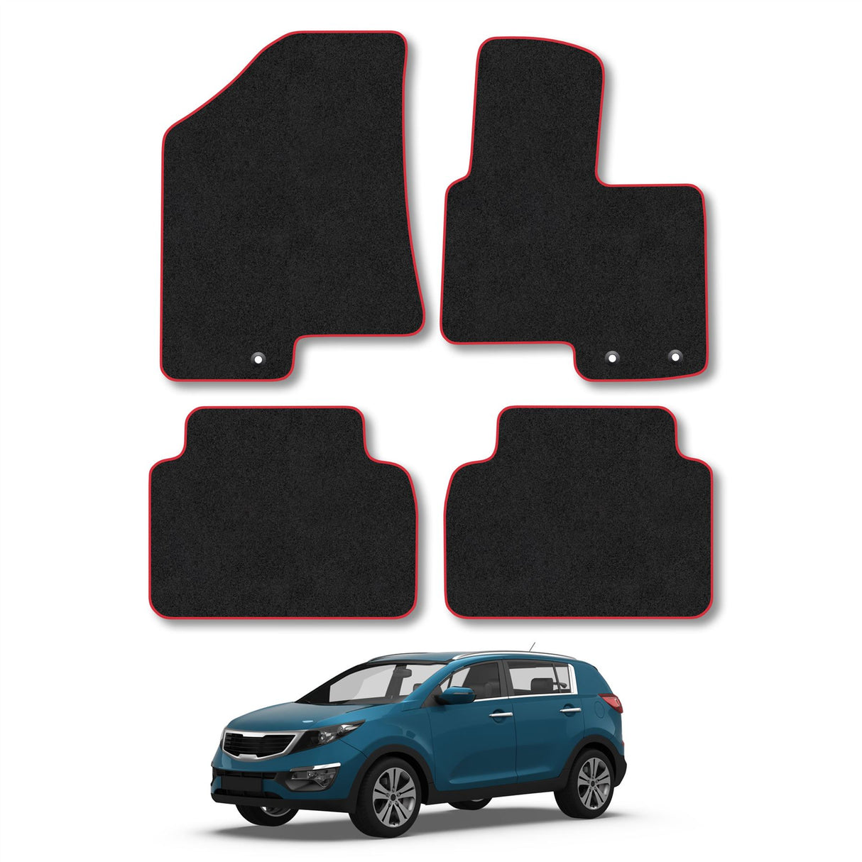 Kia Sportage (2010-2016) Tailored Carpet Car Mats
