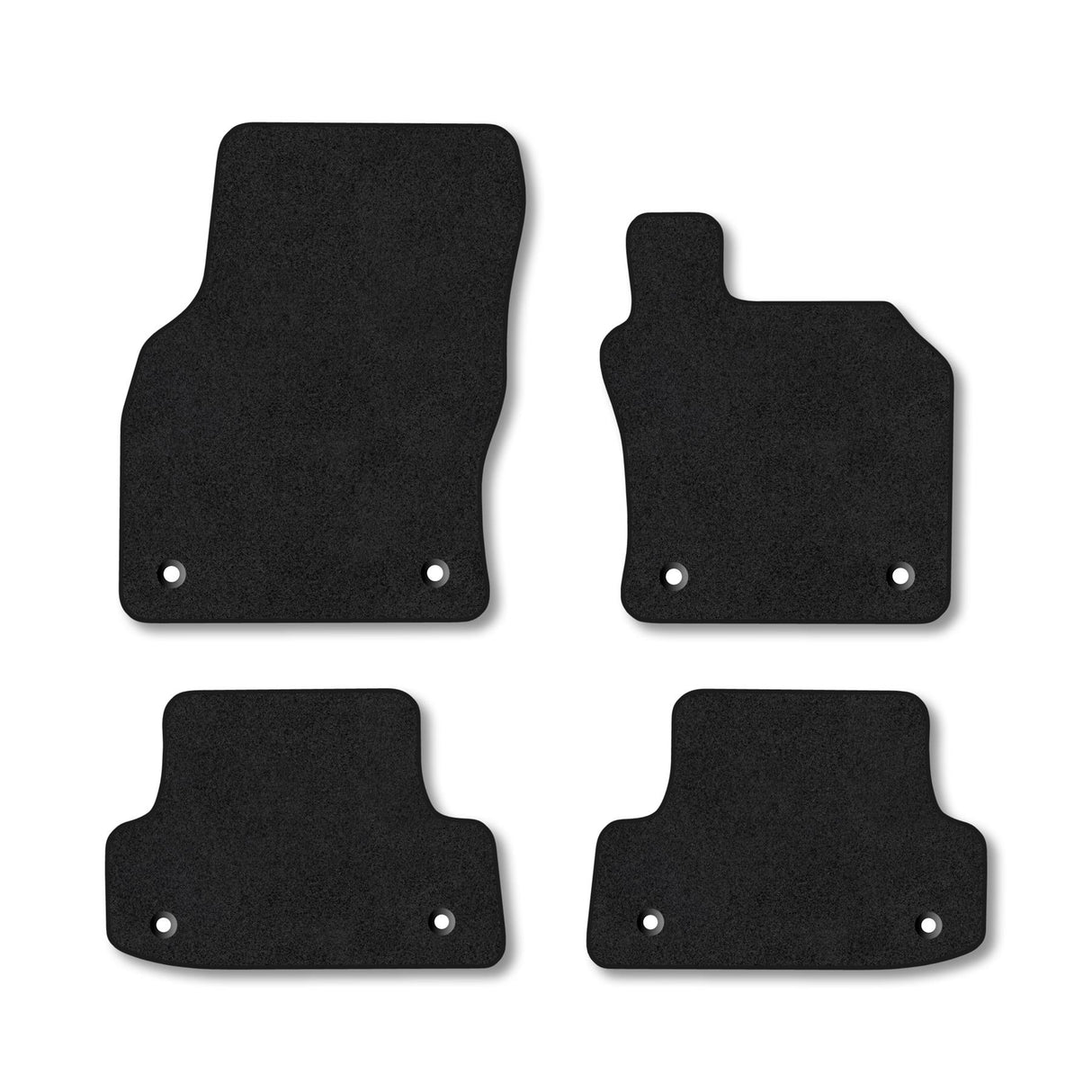 Audi A3 (2012-2020) [8 Clips] Premium Tufted Carpet Car Mats