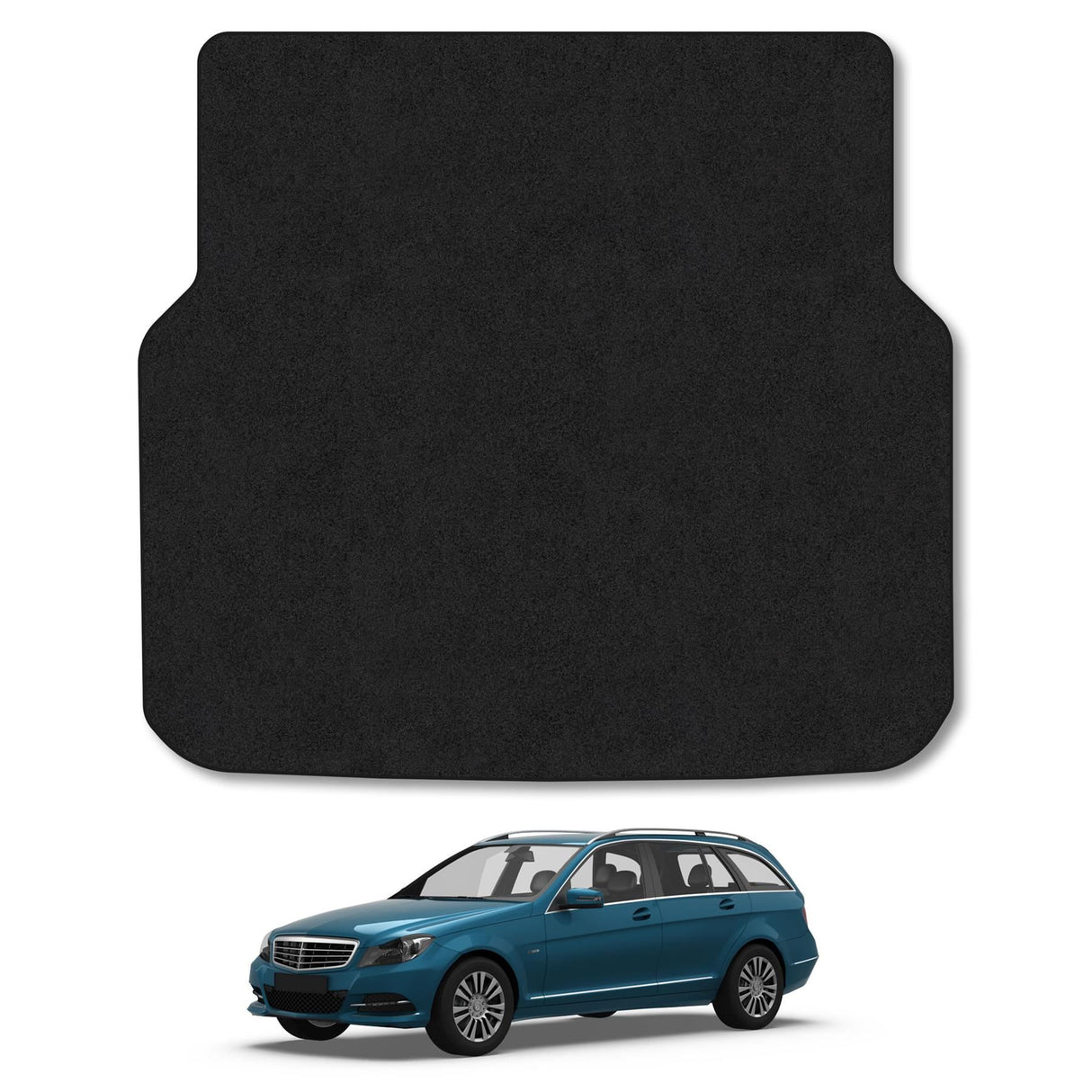 Mercedes-Benz C Class Estate (2007-2014) Premium Tufted Carpet Boot Mat