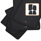 TRAVALL Peugeot 208 Premium Rubber Car Mats (2019- )