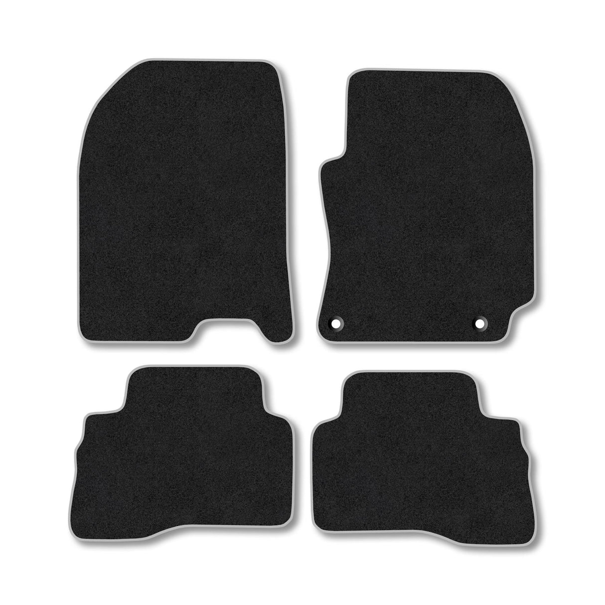 Hyundai Kona (2017-2020)  Hybrid Premium Tufted Carpet Car Mats