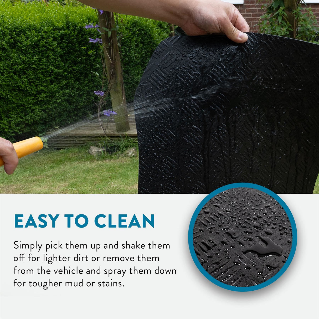 Peugeot 108 Round Clip Floor Fixing Car Mats (2014-Onwards)