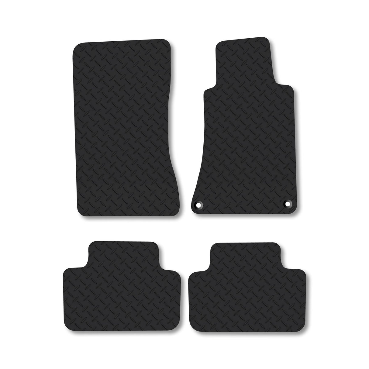 Mercedes C-Class (2000-2007) [W203] [Saloon; Estate] Heavy-Duty Rubber Car Mats