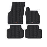 TRAVALL Skoda Octavia Premium Rubber Car Mats (2012-2020)