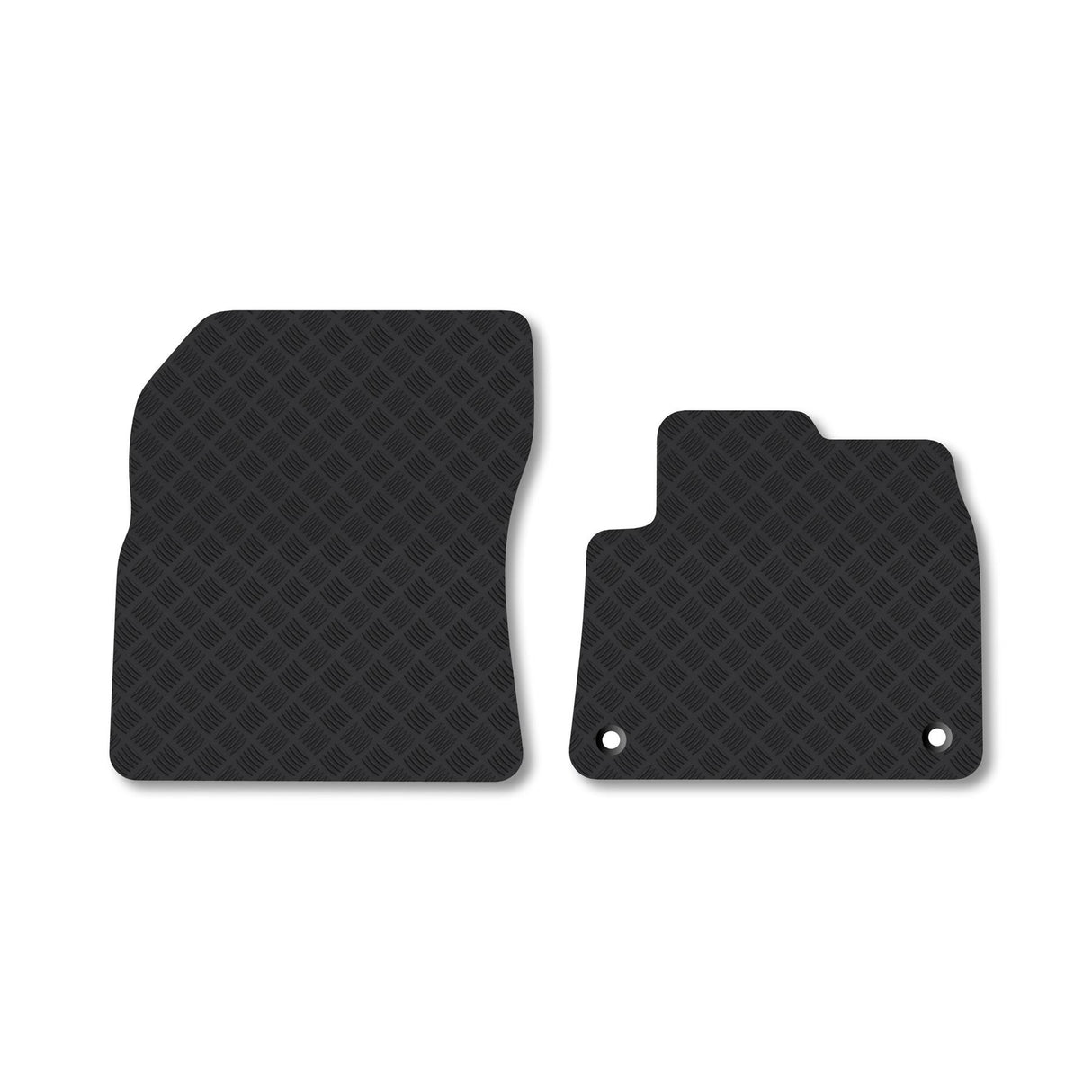 Vauxhall Combo (2018+) [Press-Stud Clip] Heavy-Duty Rubber Car Mats