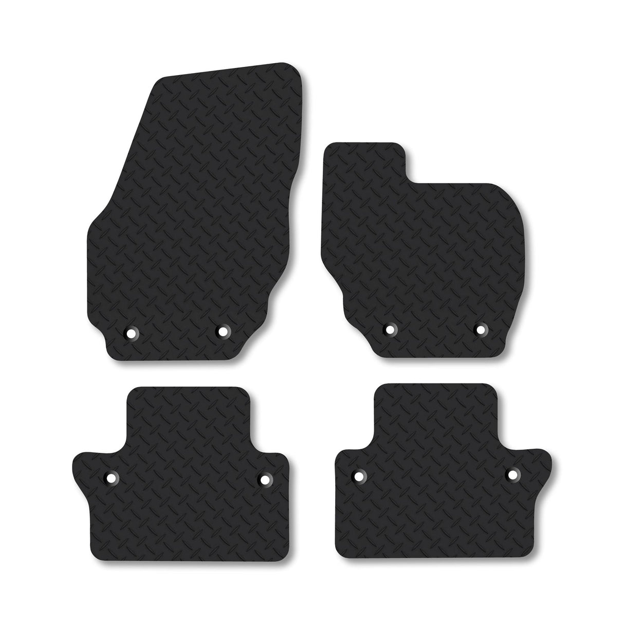 Volvo V70 (2008-2016) [Manual] Heavy-Duty Rubber Car Mats