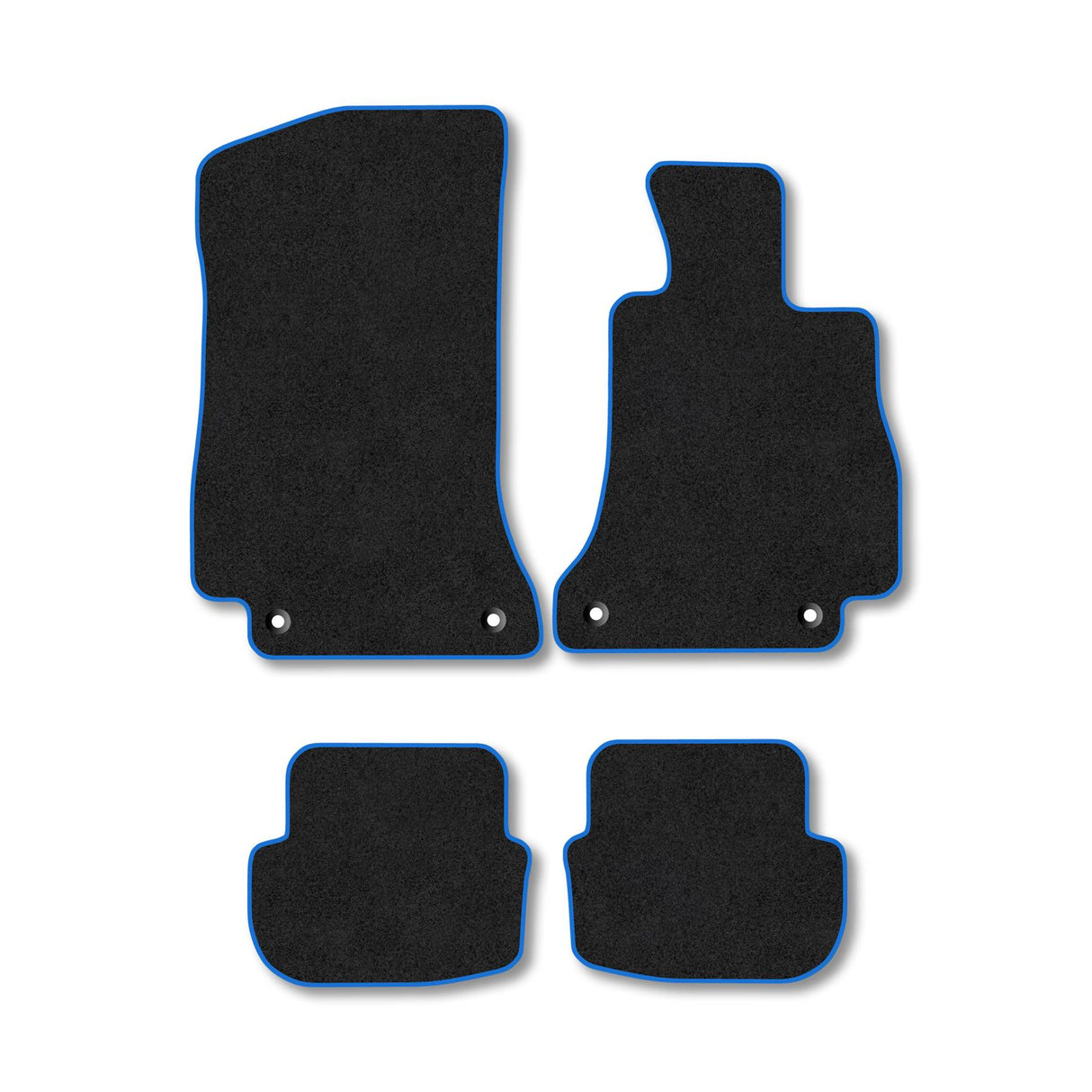 Mercedes-Benz C-Class (2014-2021) [C205/A205] [Coupe; Cabriolet] Premium Tufted Carpet Car Mats