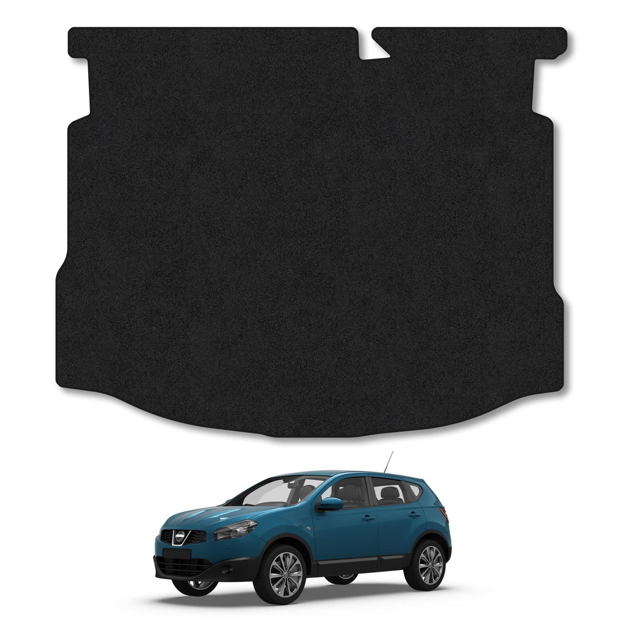 Nissan Qashqai (2006-2013) Premium Tufted Carpet Boot Mat