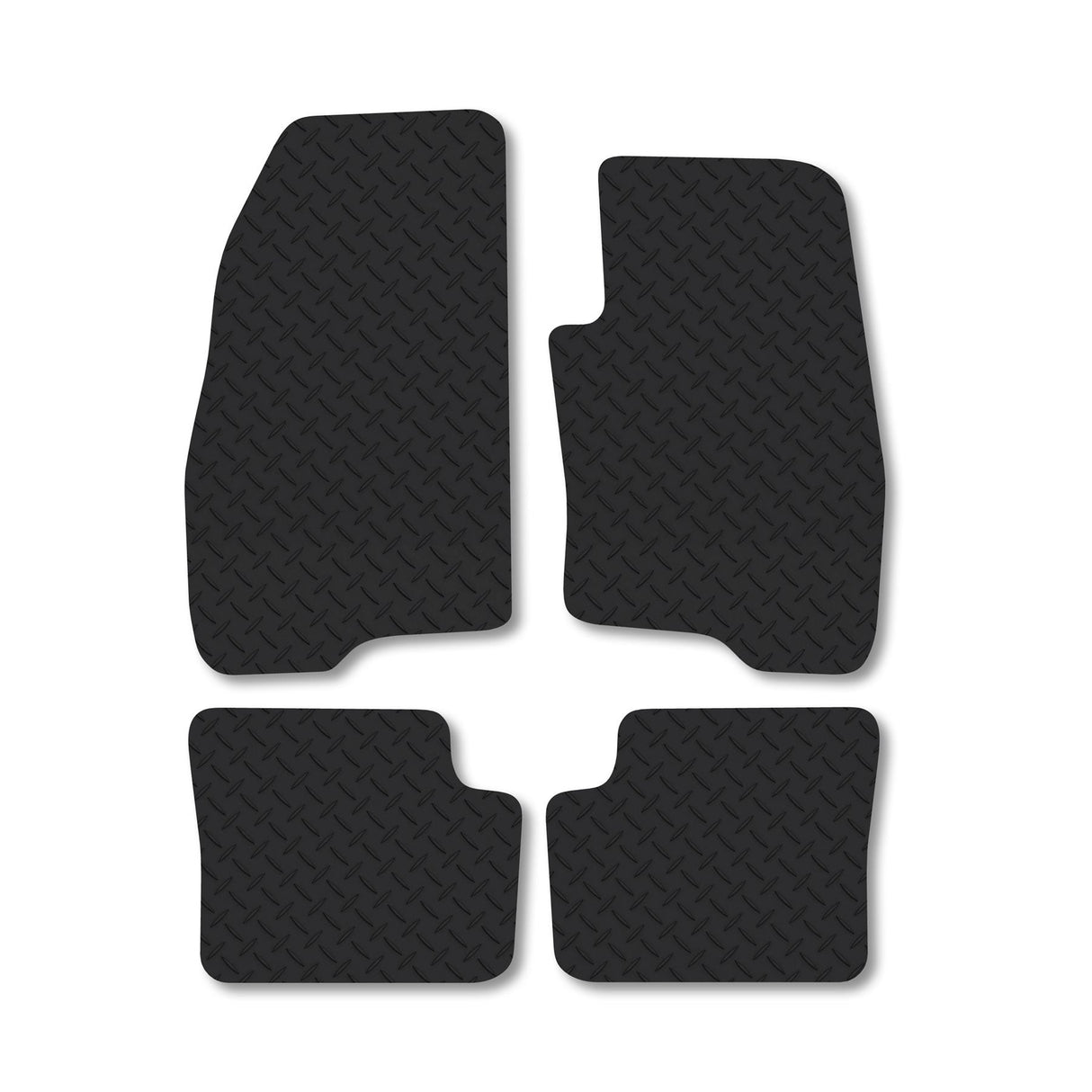Fiat Grande Punto (2006-2012) Heavy-Duty Rubber Car Mats