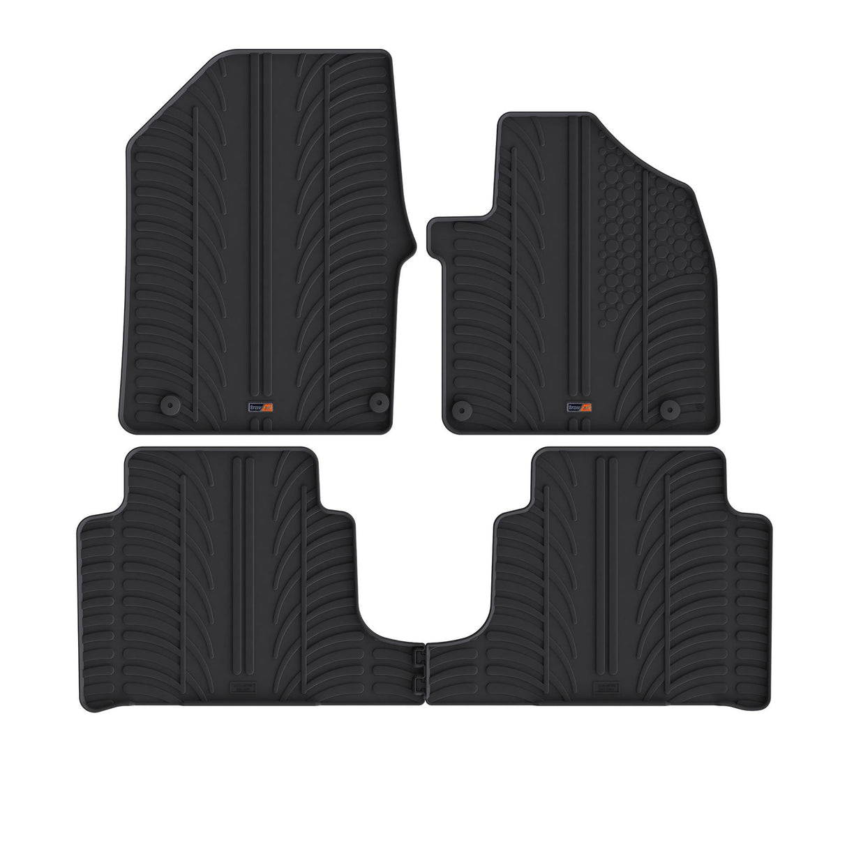 TRAVALL Hyundai Ioniq 5 Premium Rubber Car Mats (2021-Onwards)