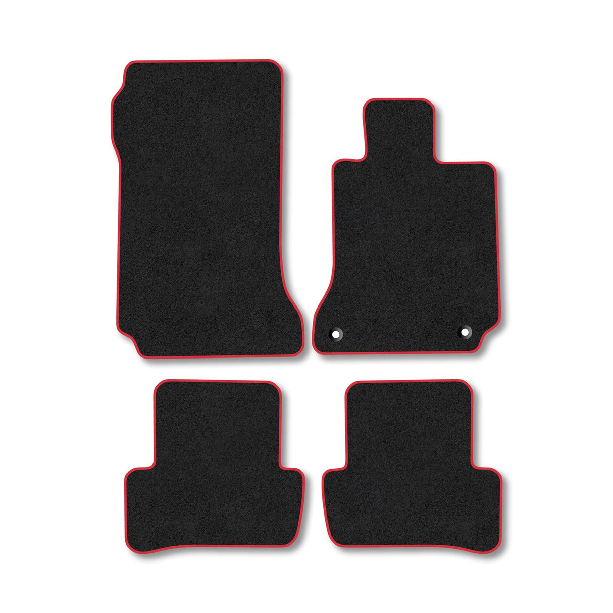 Mercedes-Benz C-Class (2007-2015) [W204] [Auto] [Saloon; Estate] Premium Tufted Carpet Car Mats
