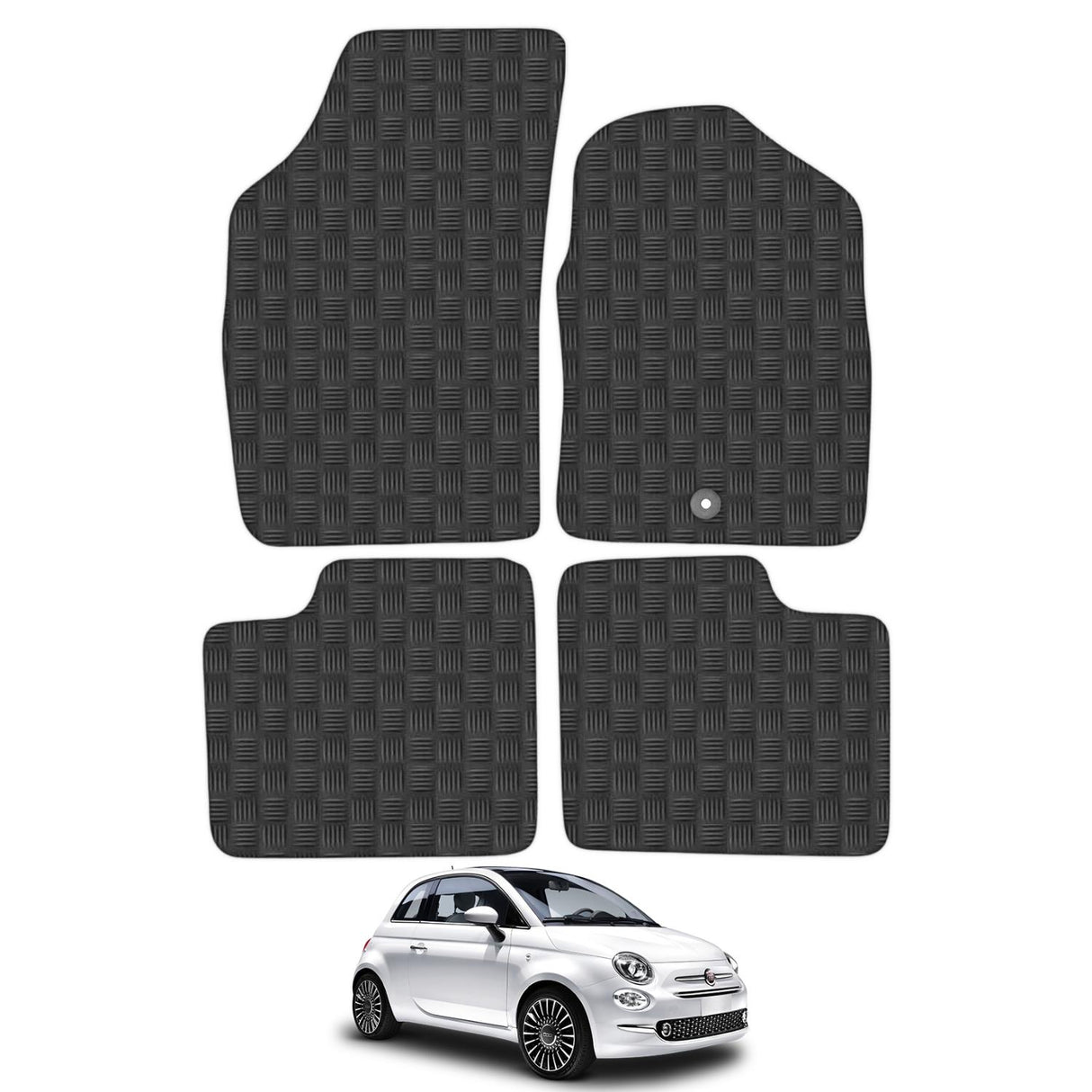 Fiat 500 Car Mats (2008-2012)