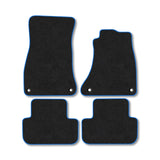 AUDI A4 (2008-2016) [WITH PASSENGER CLIPS] Premium Tufted Carpet Car Mats