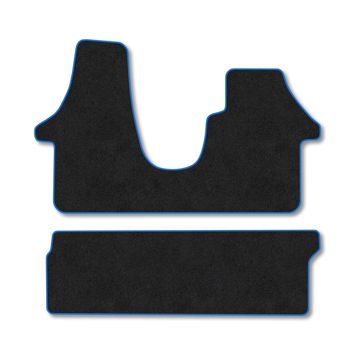 VW Transporter T6 (2015-2019) [Kombi] [Double Seat] [Twin Sliding Doors] Tailored Carpet Car Mats