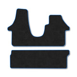 VW Transporter T6 (2015-2019) [Kombi] [Double Seat] [Twin Sliding Doors] Tailored Carpet Car Mats