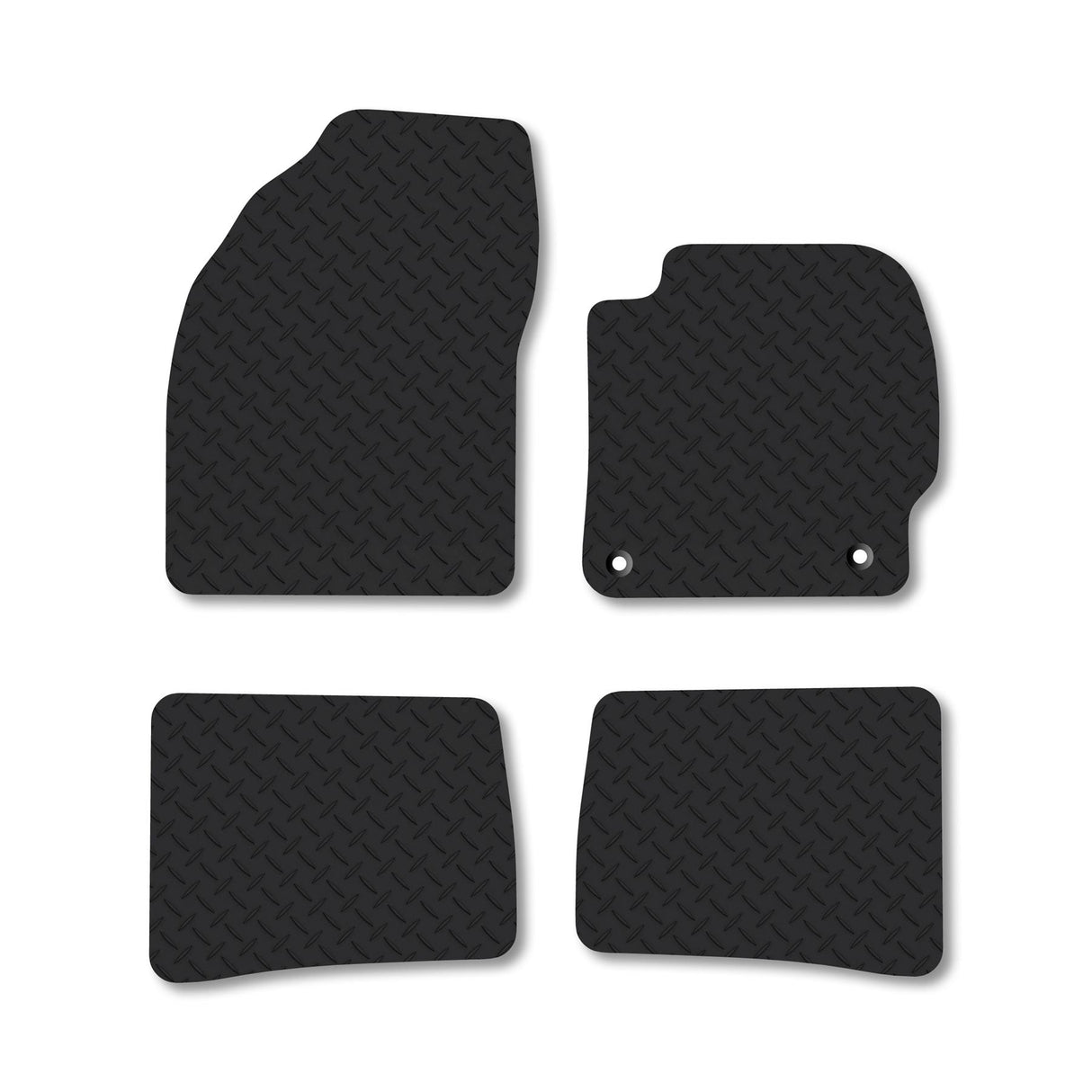 Toyota Prius (2012-2016) Heavy-Duty Rubber Car Mats