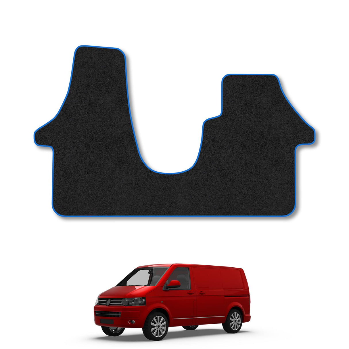 VW Transporter T5 (2003-2015) [Double Seat] Tailored Carpet Car Mats