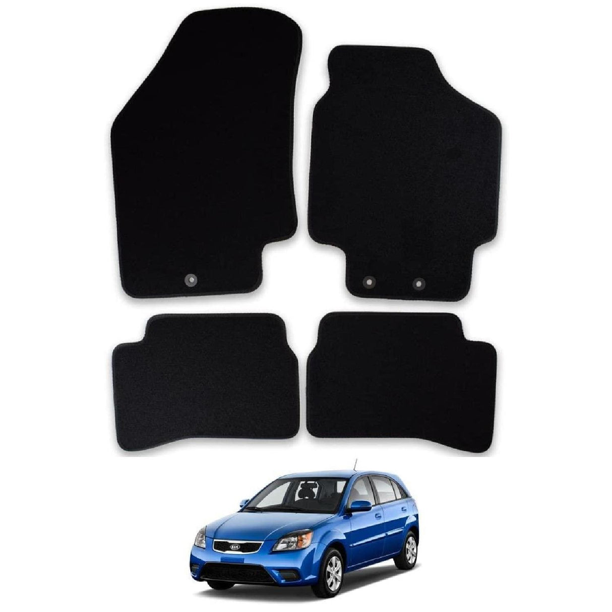 Kia Rio Car Mats (2005-2010)