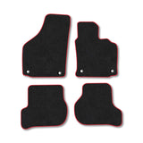 VW Golf Mk5 (2007-2008) [Round Clip] Premium Tufted Carpet Car Mats
