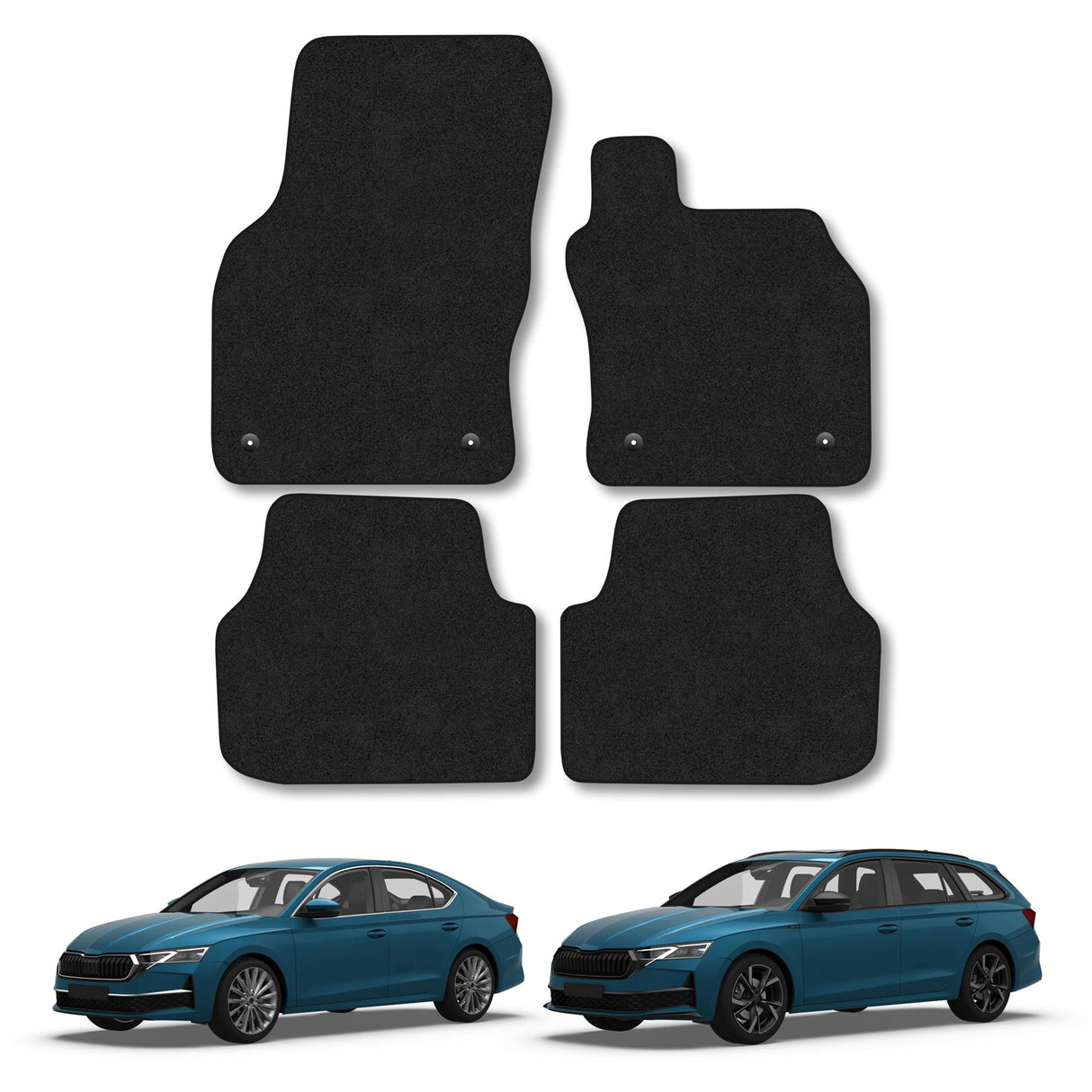 Skoda Octavia Estate & Hatchback Car Mats (2020-Onwards)