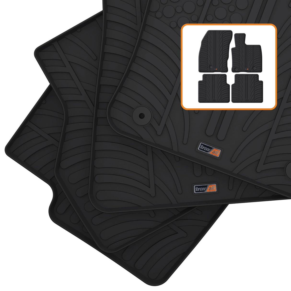 TRAVALL Ford Kuga Premium Car Mats (2019-Onwards)