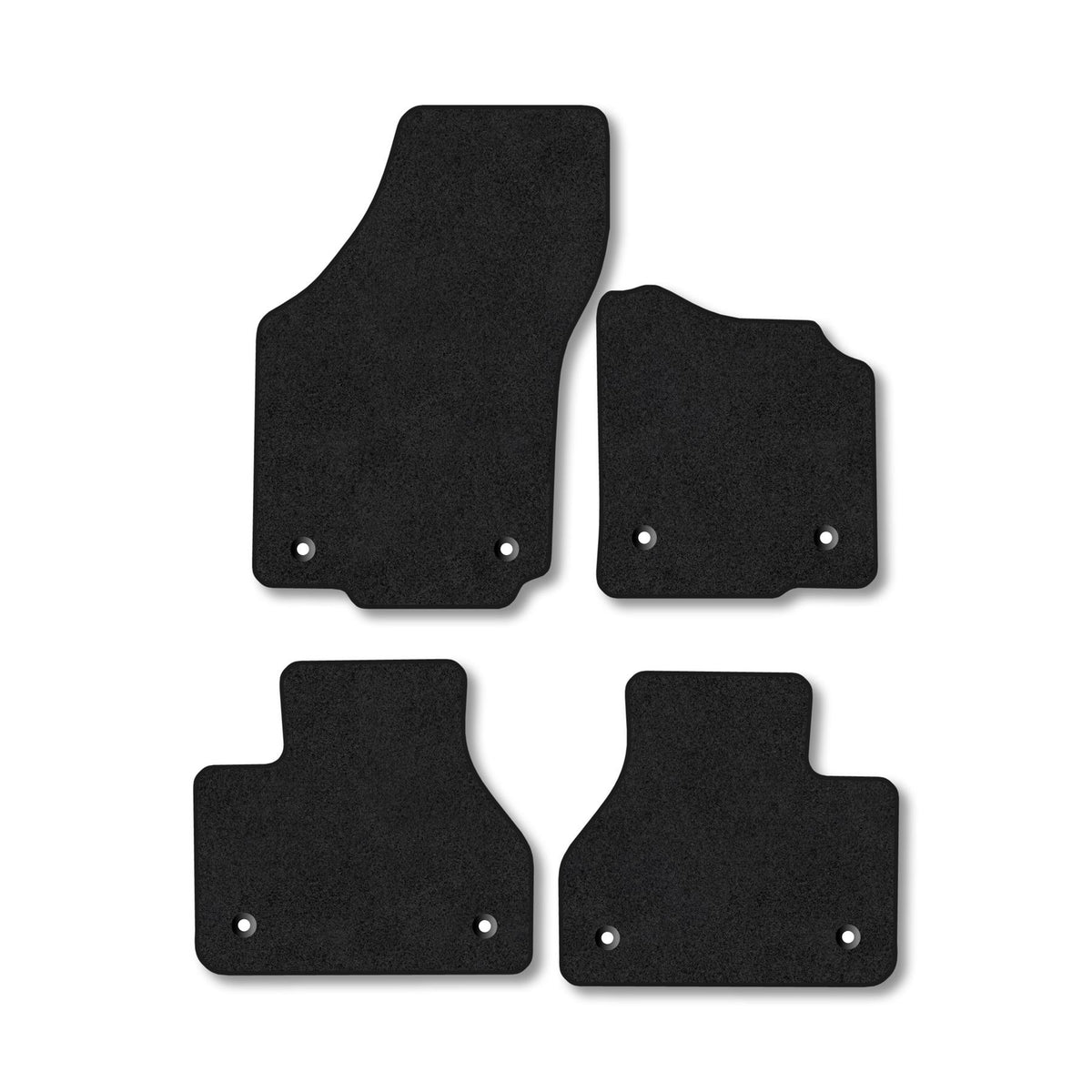VW Phaeton (2009-2016) Premium Tufted Carpet Car Mats