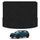 Kia Niro (2022+) [HYBRID UPPER-BOOT] Premium Tufted Carpet Boot Mat