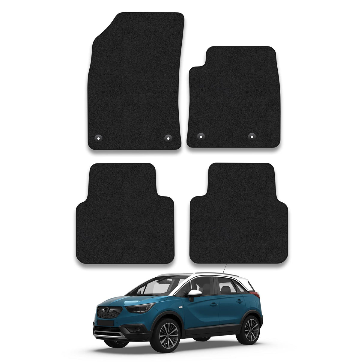 Vauxhall Crossland X Car Mats (2017-Onwards)