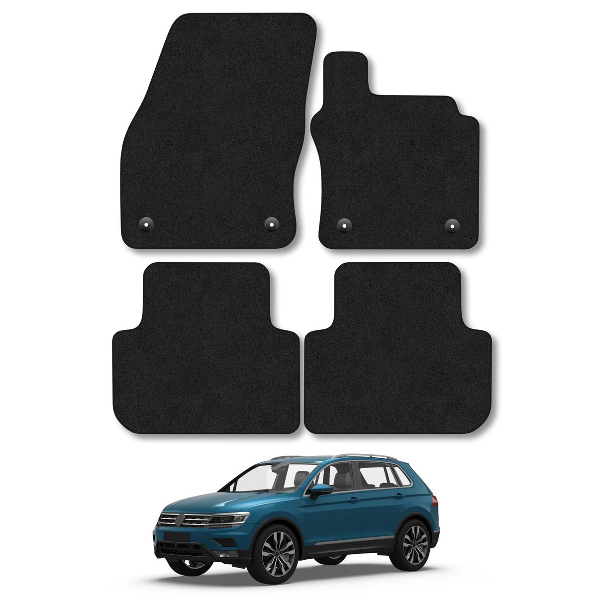 VW Tiguan Car Mats (2015-Onwards)