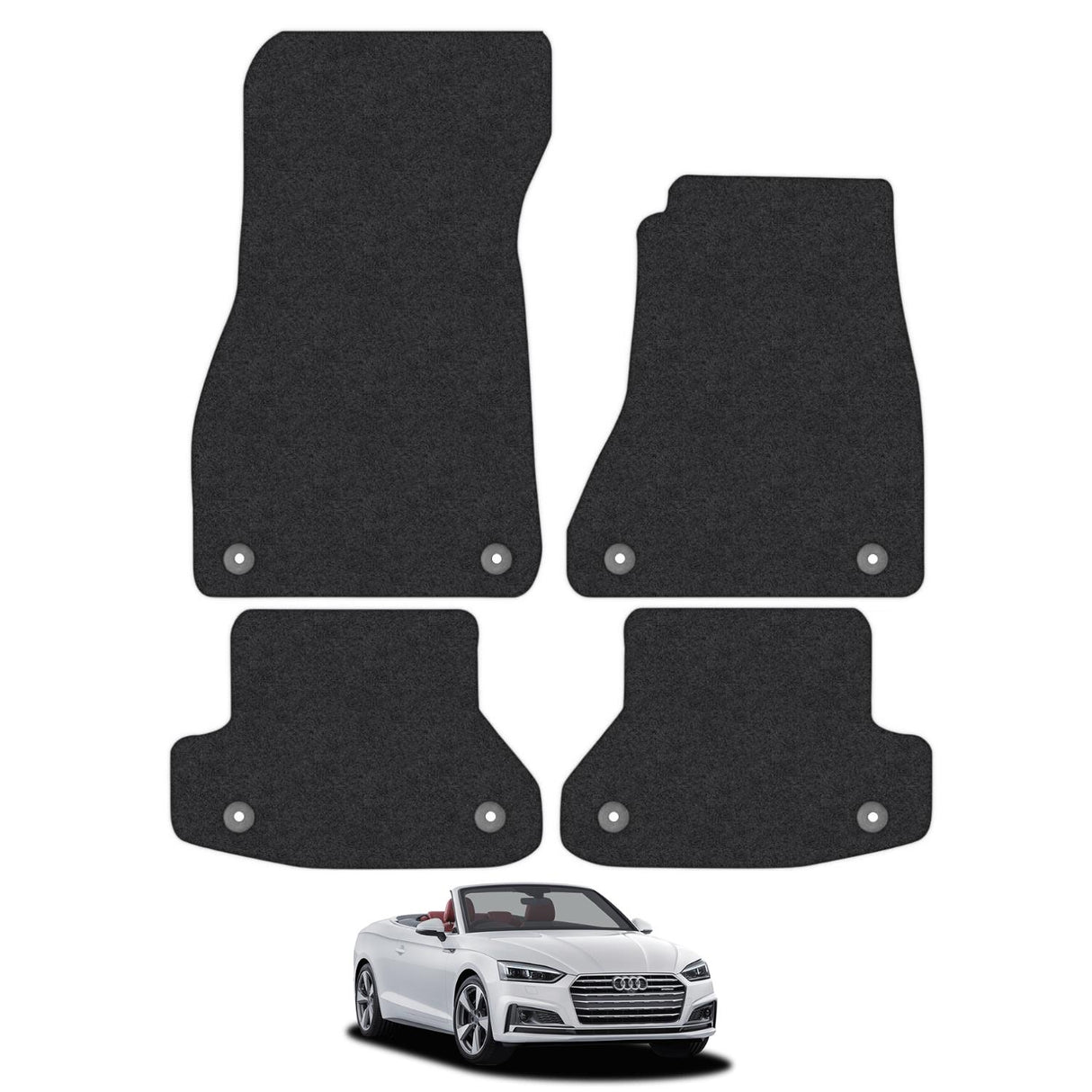 Audi A5 Cabriolet Car Mats (2016-Onwards)