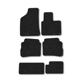 Hyundai Santa Fe (2009-2012) [7 Seat] Premium Tufted Carpet Car Mats