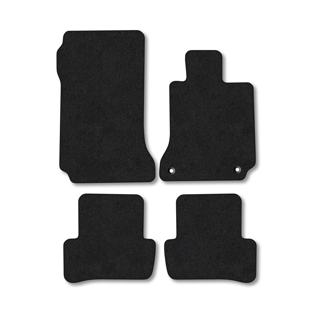 Mercedes-Benz C-Class (2007-2015) [W204] [Auto] [Saloon; Estate] Premium Tufted Carpet Car Mats