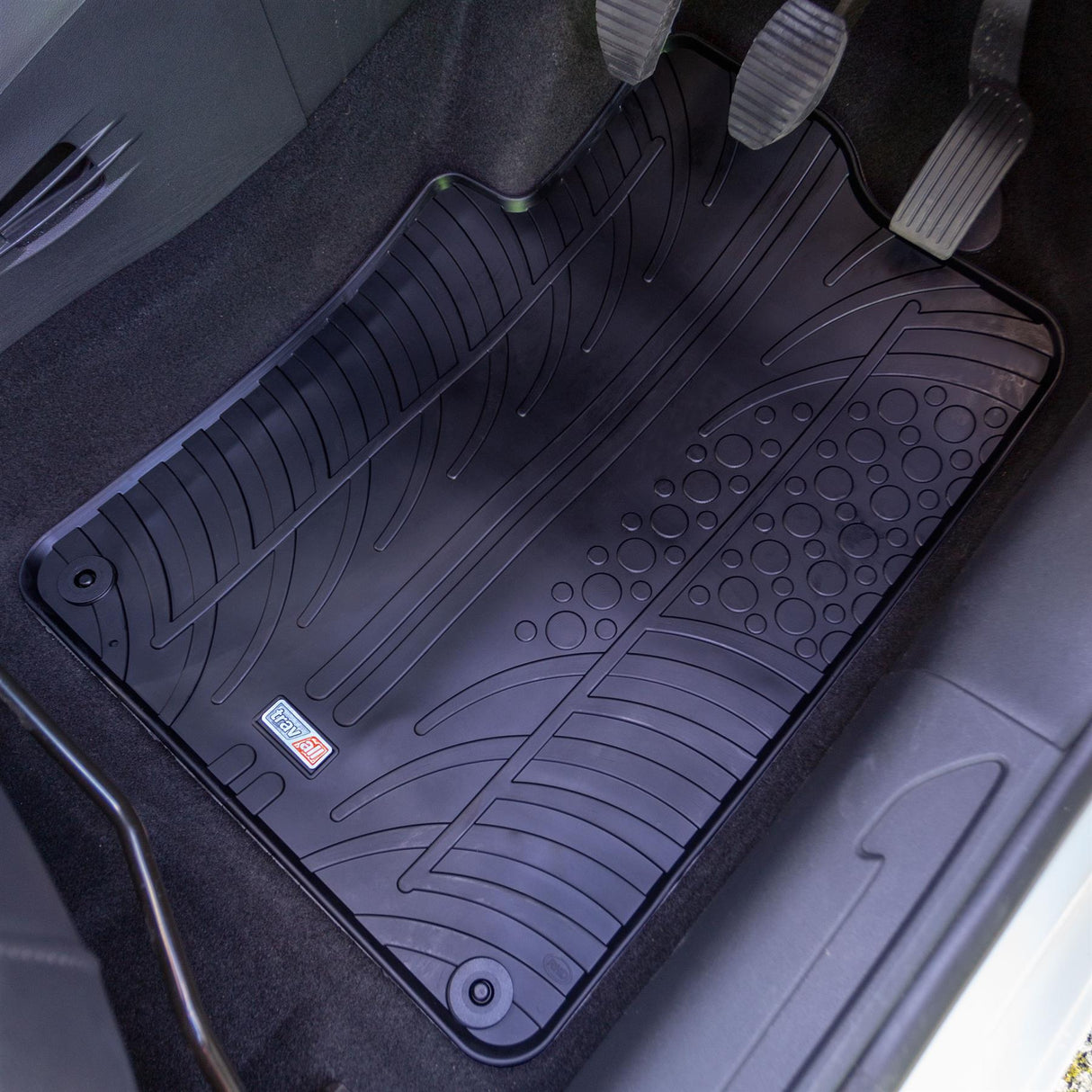 TRAVALL Citroen C3 Hatchback DS3 Premium Rubber Car Mats (2009-2016)