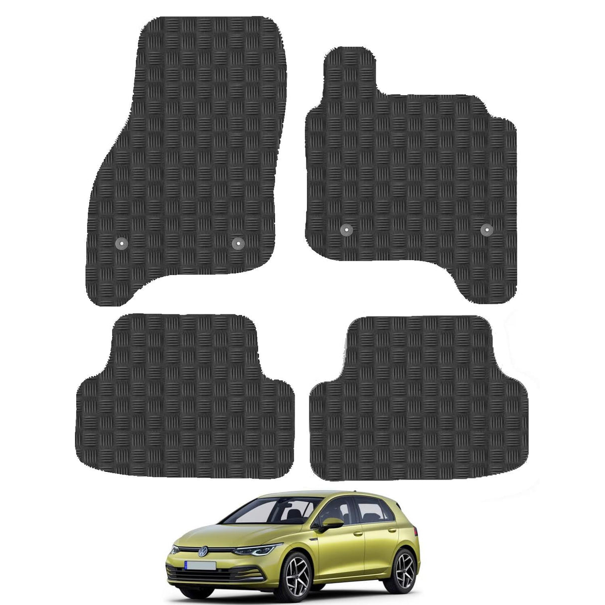 VW Golf Mild-Hybrid MHEV Car Mats (2020-Onwards)