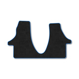 VW Transporter T6.1 (2019+) [Double Seat] Tailored Carpet Car Mats